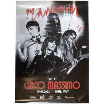 Merch Måneskin: Plagát Live At Circo Massimo 2022