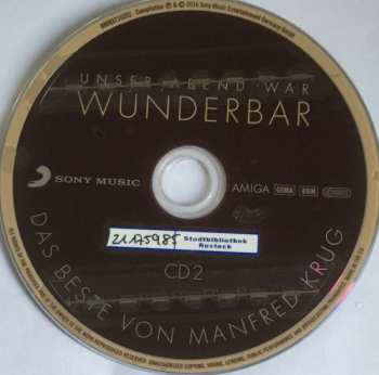 2CD Manfred Krug: Unser Abend War Wunderbar - Das Beste Von Manfred Krug
