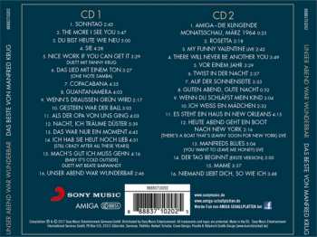 2CD Manfred Krug: Unser Abend War Wunderbar - Das Beste Von Manfred Krug