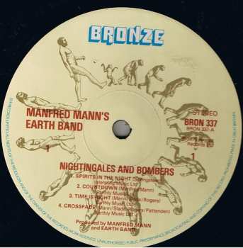 LP Manfred Mann's Earth Band: Nightingales & Bombers