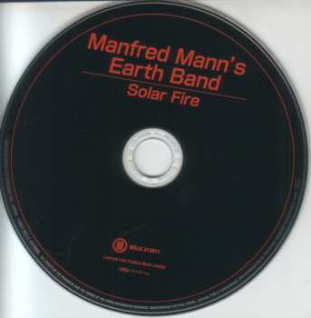 CD Manfred Mann's Earth Band: Solar Fire