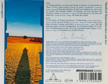 2CD Manfred Maurenbrecher: Wallbreaker - Manfred Maurenbrecher Solo Live
