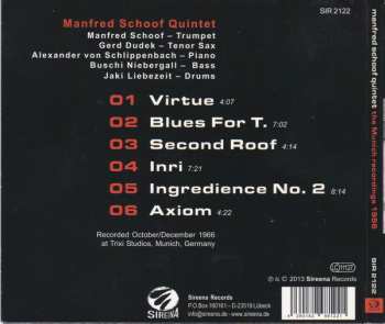 CD Manfred Schoof Quintet: The Munich Recordings 1966 