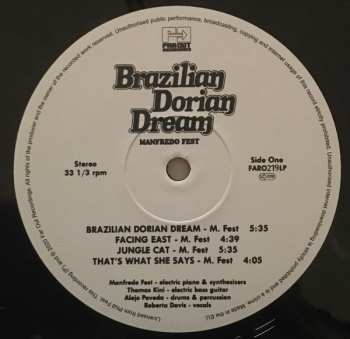 LP Manfredo Fest: Brazilian Dorian Dream