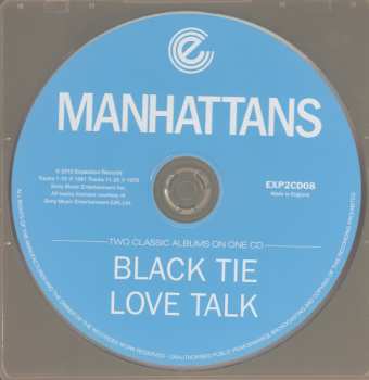 CD Manhattans: Black Tie / Love Talk