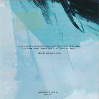 CD Manic Street Preachers: Journal For Plague Lovers