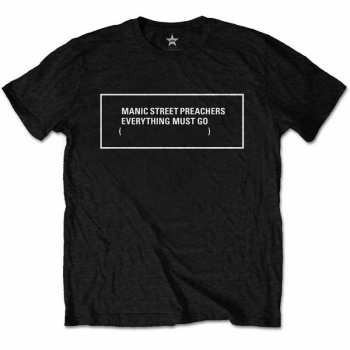 Merch Manic Street Preachers: Tričko Everything Must Go Monochrome 