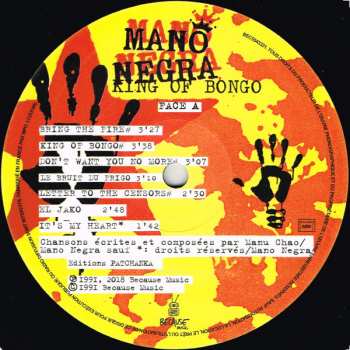 LP/CD Mano Negra: King Of Bongo