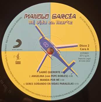 2LP Manolo García: Mi Vida En Marte