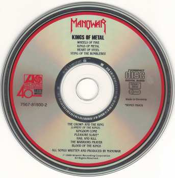 CD Manowar: Kings Of Metal