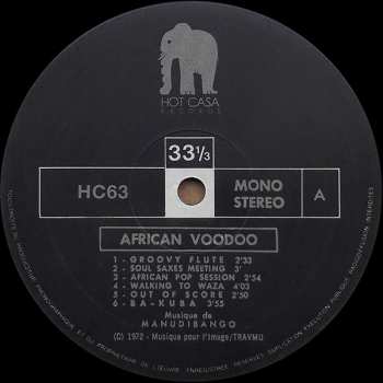 LP Manu Dibango: African Voodoo