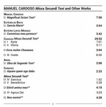 CD The Choir Of Girton College, Cambridge: Missa Secundi Toni And Other Works