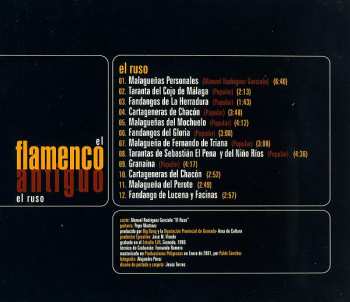CD Manuel Rodríguez Garciolo: El Flamenco Antiguo