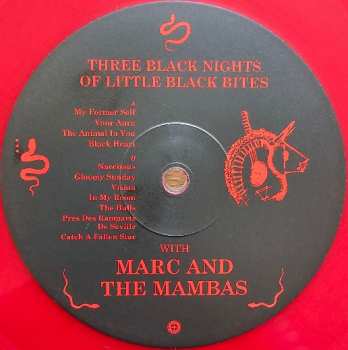 2LP Marc And The Mambas: Three Black Nights Of Little Black Bites LTD | CLR