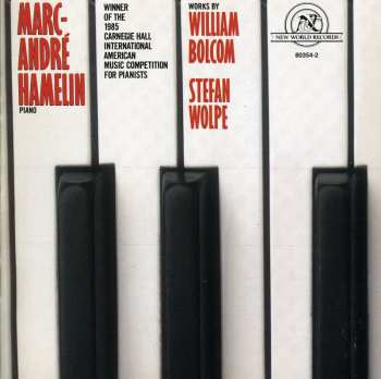 Album Marc-André Hamelin: Works By William Bolcom, Stefan Wolpe