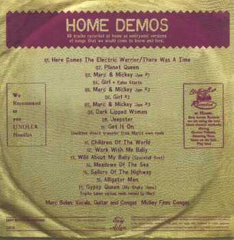 5CD/Box Set Marc Bolan: Home Demos