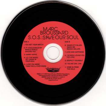 CD Marc Broussard: S.O.S.: Save Our Soul