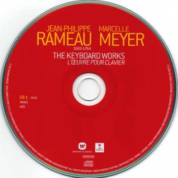 2CD Jean-Philippe Rameau: The Keyboards Works / L'Œuvre Pour Clavier