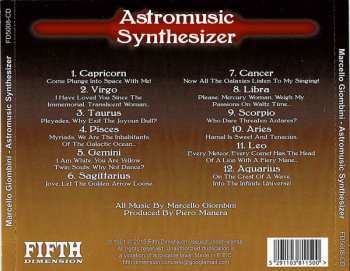 CD Marcello Giombini: Astromusic Synthesizer