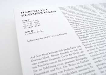 LP Marcellvs L.: Klavierwellen CLR