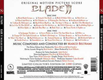 2CD Marco Beltrami: Blade II - The Deluxe Edition (Original Motion Picture Score) DLX | LTD