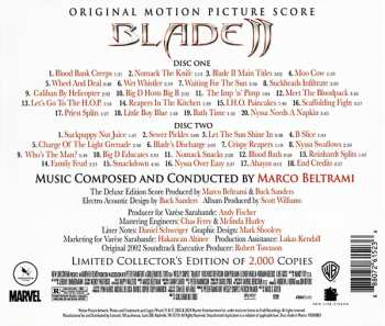 2CD Marco Beltrami: Blade II - The Deluxe Edition (Original Motion Picture Score) DLX | LTD