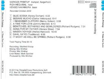 CD Marcus Printup: A Time For Love