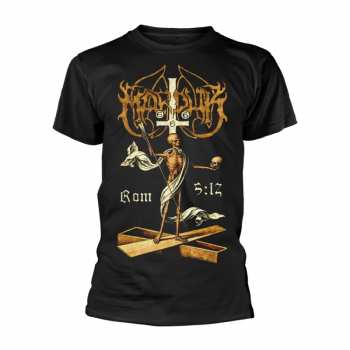 Merch Marduk: Tričko Rom 5:12 (gold)