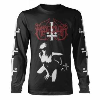Merch Marduk: Tričko s dlhým rukávom Fuck Me Jesus (black)