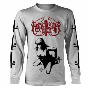 Merch Marduk: Tričko S Dlouhým Rukávem Fuck Me Jesus (white) S