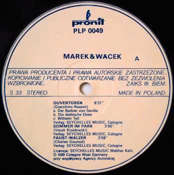 2LP Marek & Vacek: The Last Concert