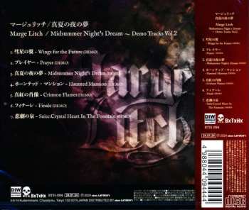 CD Marge Litch: Midsummer Night's Dream ~ Demo Tracks Vol. 2 = 真夏の夜の夢 ~ デモ・トラックス・Vol.2