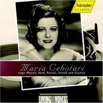 CD Maria Cebotari: Living Voices 2