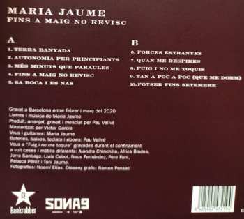 LP Maria Jaume: Fins A Maig No Revisc