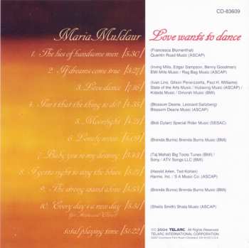 CD Maria Muldaur: Love Wants To Dance