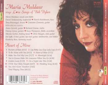 CD Maria Muldaur: Sings Love Songs Of Bob Dylan - Heart Of Mine