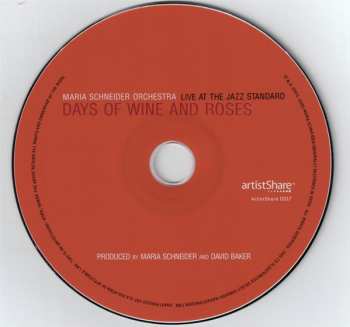 CD Maria Schneider Orchestra: Days Of Wine And Roses - Live At Jazz Standard LTD