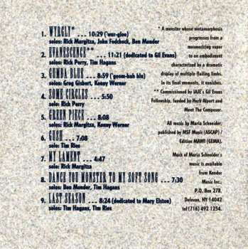 CD Maria Schneider Orchestra: Evanescence