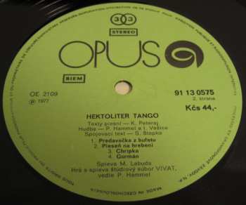 LP Marián Labuda: Hektoliter Tango