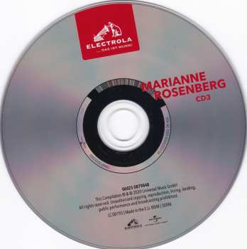 3CD/Box Set Marianne Rosenberg: Marianne Rosenberg