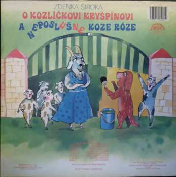 LP Marie Kubátová: Kam Odcházejí Sněhuláci Zjara / O Kozlíčkovi Kryšpínovi A Neposlušné Koze Róze