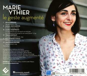 CD Marie Ythier: Le Geste Augmenté For Cello Solo & Electronics DIGI