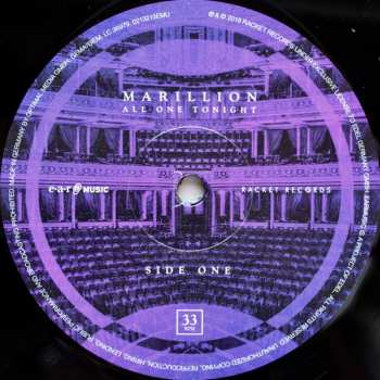 4LP Marillion: All One Tonight (Live At The Royal Albert Hall) LTD