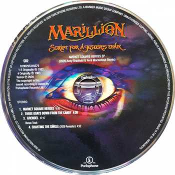 4CD/Blu-ray Marillion: Script For A Jester's Tear DLX | LTD