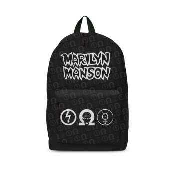 Merch Marilyn Manson: Ruksak Logo Marilyn Manson