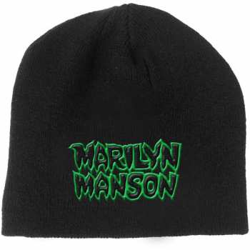 Merch Marilyn Manson: Čapica Logo Marilyn Manson