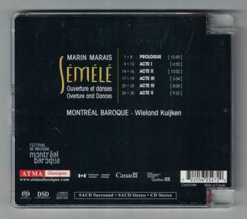 SACD Marin Marais: Semele - Ouverture et Danses