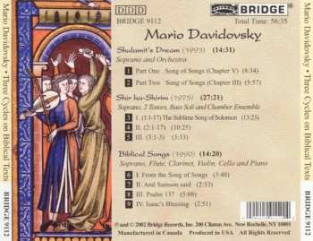 CD Riverside Symphony: Three Cycles On Biblical Texts (Shulamit's Dream / Scenes From Shir Ha-Shirim / Biblical Songs)