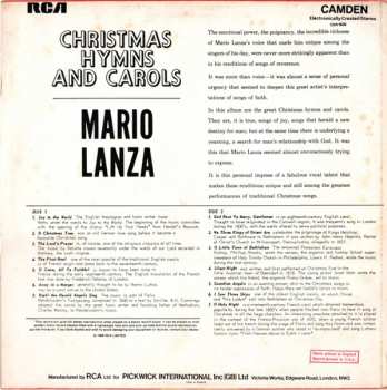 LP Mario Lanza: Christmas Hymns & Carols