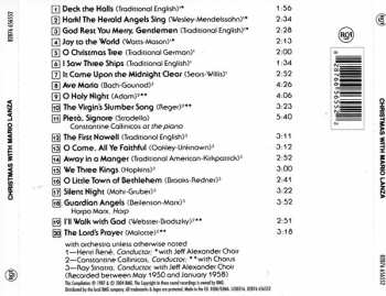 CD Mario Lanza: Christmas With Mario Lanza